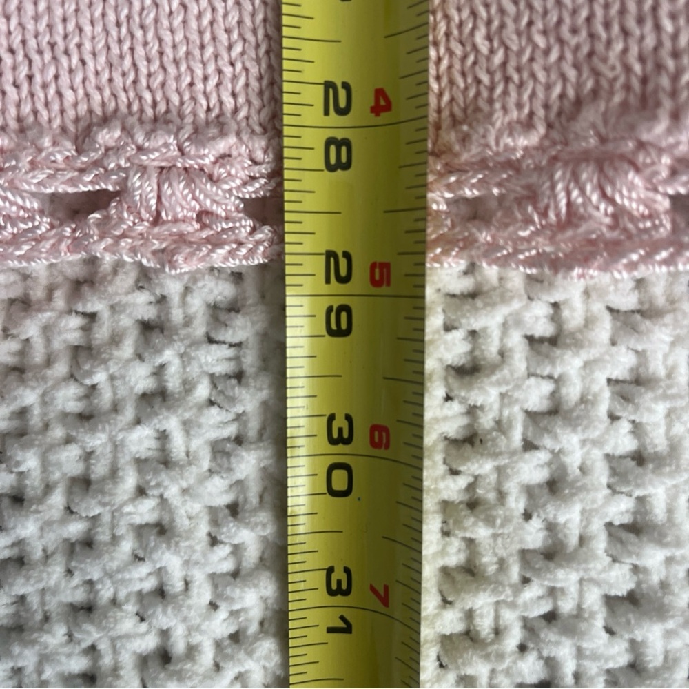 Venezia Light Pink Women's Cardigan Large Embroidered Detail Long Sleeve - Picture 14 of 15